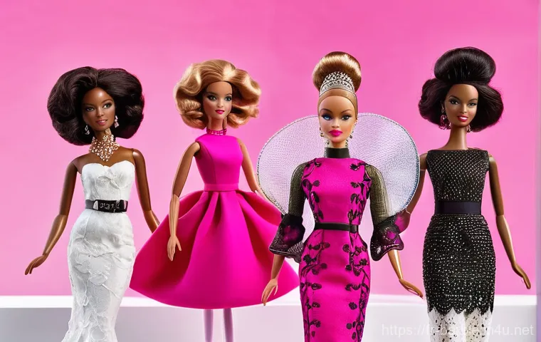 바비 패션 디자이너 시리즈 - A cutting-edge Barbie doll embodying the audacious glamour of Versace and the chic sophistication of...